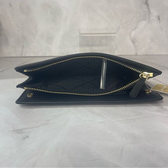 Michael Kors Prism Satchel With Matching wallet Black Saffiano Leather - Picture 11 of 16